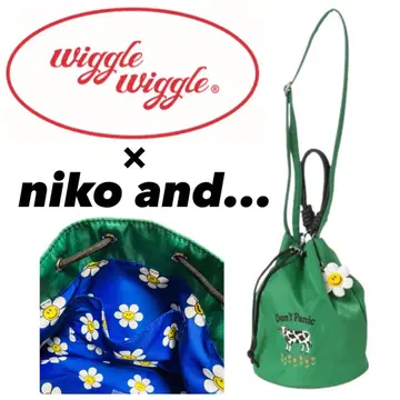 33. wiggle wiggle x NIKO AND 복조리 숄더백 GR