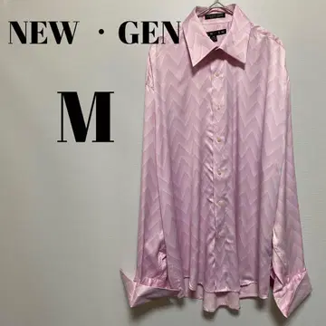 NEW GEN 뉴겐 긴팔 셔츠 폴리에스테르 한국제 M