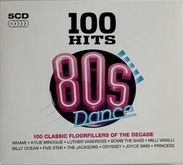 100 HITS 80s Dance 5CD 세트