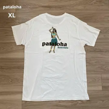 Patagonia 호놀룰루점 한정 파타로하 플라걸 패턴 티셔츠