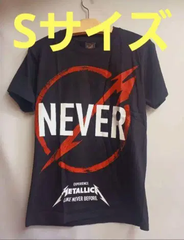 밴드 티셔츠 METALLICA 메탈리카 S 사이즈 NEVER