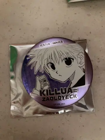 HUNTER x HUNTER 데컬렉션 캔뱃지 키루아
