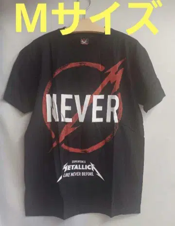 밴드 티셔츠 METALLICA 메탈리카 M 사이즈 NEVER