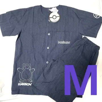 포켓몬 카비곤 진베이 룸웨어 시지라 직 네이비 M 사이즈