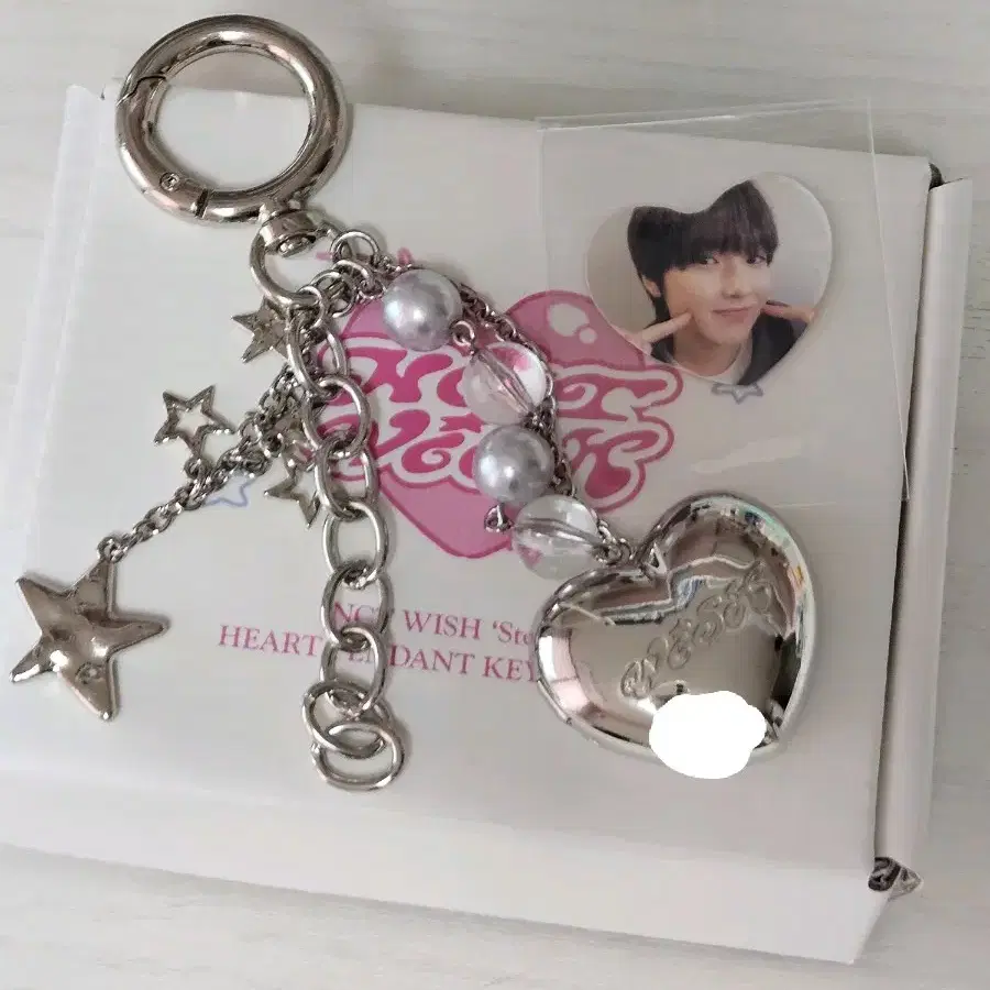 NCT | 엔시티 Nct Wish Steady Pendant Keyring Heart Keyring