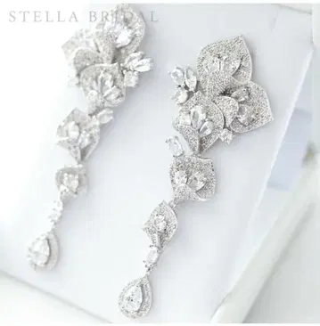 [STELLA BRIDAL 공식] 브라이덜 귀걸이 풀 드 Lee 롱