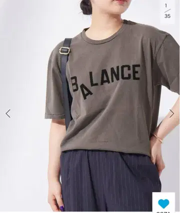 [ JOURNAL STANDARD ] BALANC 프린트 T셔츠