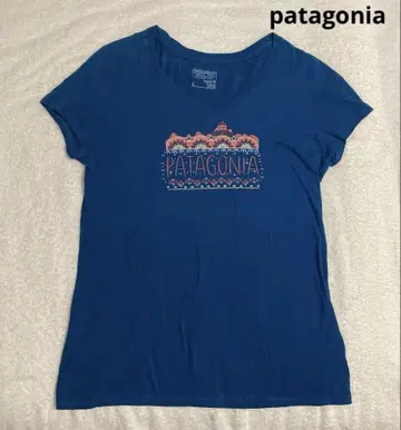 patagonia 파타고니아 가슴 프린트 티셔츠 반팔 여성용 S