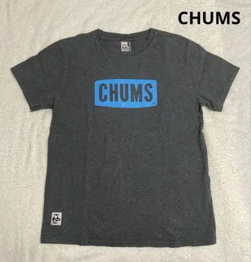 CHUMS 참스 가슴 로고 티셔츠 반팔 남성용 S