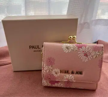 PAUL & JOE 꽃무늬 3단 폴더형 지갑 폴앤조