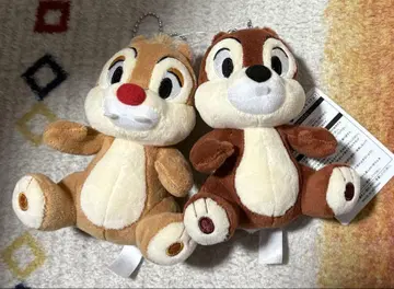 칩과 데일 봉제 인형 키링