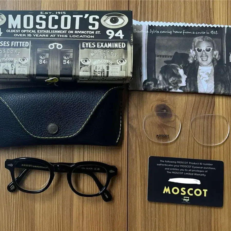 Moscot Lemtosh Black 44 on Bunjang Global Site.