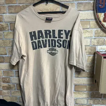 Harley-Davidson 그랜드 캐니언 티셔츠 베이지