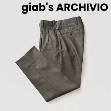 giabs 잽스 아르키비오 VERDI 베르디 샤카 울 팬츠