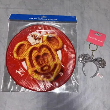 Disney RESORT 와플 타월 미니 키링 2세트