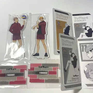 하이큐!! 미야 오사무 미야 아츠무 아크릴 스탠드 씰