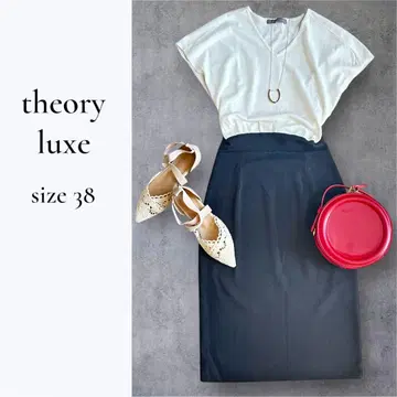 [새상품급] theory luxe 띠어리 모노톤 원피스 38 슬림