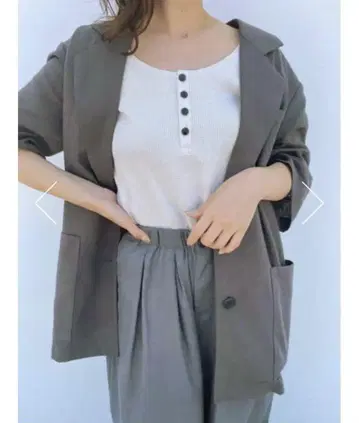 MOUSSY HALF SLEEVE SHIRTS 자켓 마우지 그레이