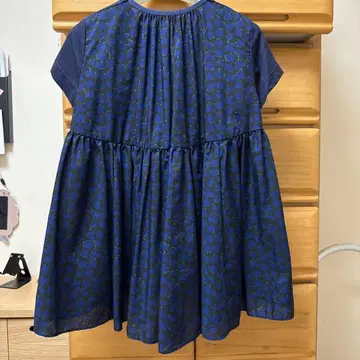 sacai 백 플레어 꽃무늬 상의 사이즈 1