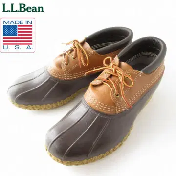 USA L.L.Bean 3홀 빈 부츠 브라운 계열 폭넓은 28cm