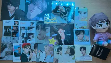 txt 태현 트레이딩 카드 엽서 봉제 인형 세트