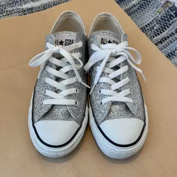 컨버스 CONVERSE 올스타 글리터 스니커즈 24.5cm