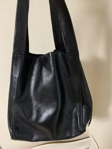 ZARA Basic Collection 블랙 가죽 숄더백