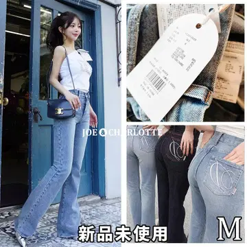 다리치 darich 세미 플레어 데님 팬츠 BLU 블루 M