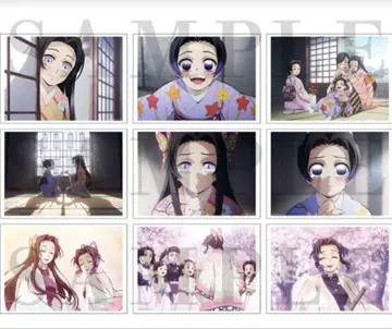 귀멸의 칼날 극장판 무한성편 추억 브로마이드 세트 코쵸 시노부