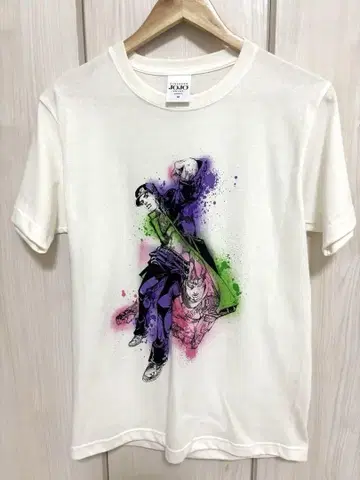 M 사이즈 죠죠의 기묘한 모험 죠죠전 쿠죠 죠타로 스플래쉬 T셔츠