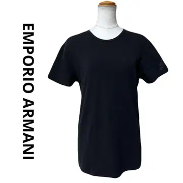EMPORIO ARMANI 엠포리오 아르마니 티셔츠 반팔 블랙 XL