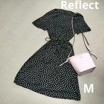 Reflect 리플렉트 무릎 기장 원피스 블랙 9호