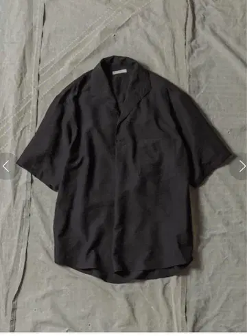 LIDNM RAYON WASHER SKIPPER SHIRT S 사이즈