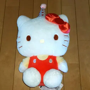 몬치치 x 헬로키티 기념일 파티 BIG 봉제 인형