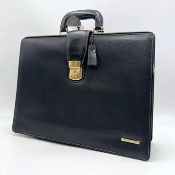 새상품급 ACE x PIERRE CARDIN 닥터백 가죽 블랙 열쇠 포함