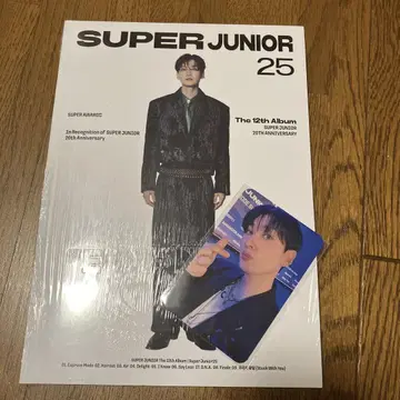 미개봉 새상품 SUPER JUNIOR 25 은혁