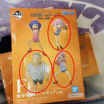 F상 미니 피규어 제일복권 원피스 에그헤드 보니 지니 쿠마