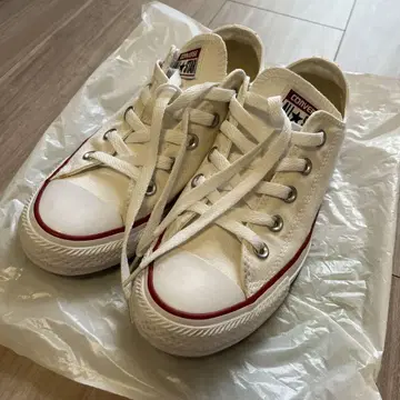 CONVERSE ALL STAR 화이트 스니커즈