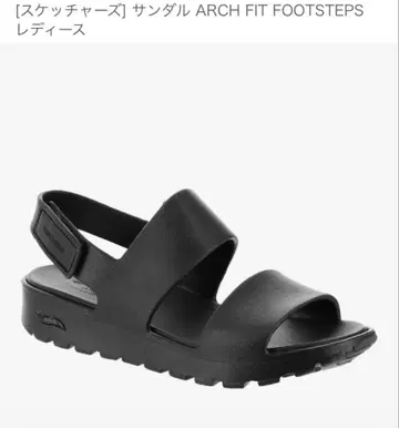 스케쳐스 여성용 샌들 블랙 24cm