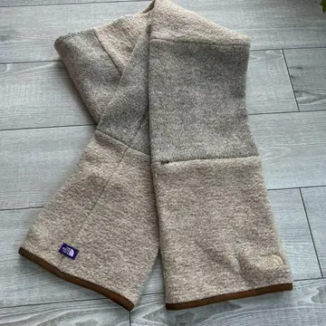 THE NORTH FACE 플리스 머플러 베이지