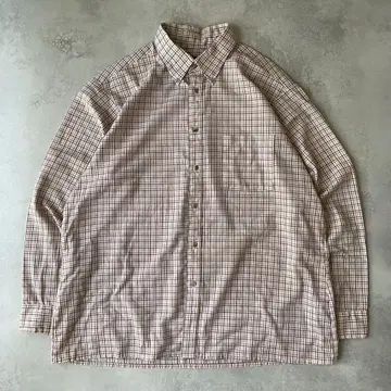 80s JC Penny 제이씨페니 체크 셔츠 숏 기장 박스 셔츠