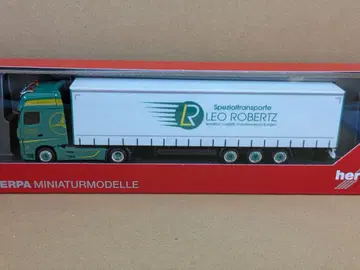 1/87 herpa MB ACTROS Giga SZ Leo Robertz