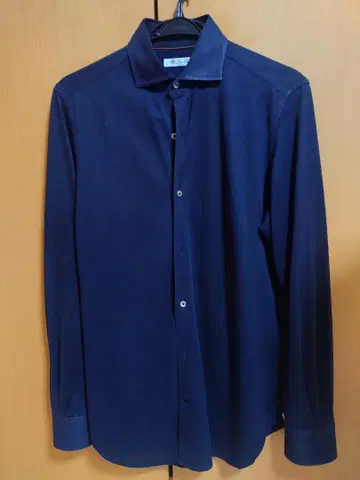 Loro Piana 네이비 긴팔 셔츠 XS
