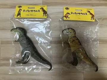 가이요도 소프트 비닐 토이박스 티라노사우루스 피규어 2개 세트