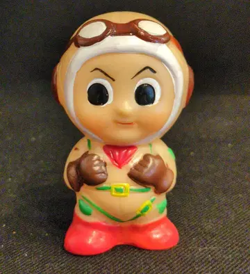도쿄도민은행 저금통 소년 비행병 (고글 브라운) 90mm