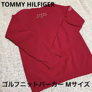 TOMMY HILFIGER 골프 니트 후드티 M 사이즈