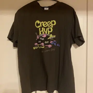 Creep HYP 브라운 티셔츠 L