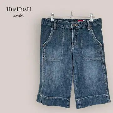 허쉬어쉬 HusHusH 데님 하프 팬츠 레귤러 월드