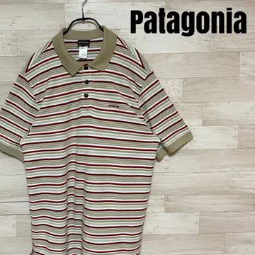 Patagonia 파타고니아 반팔 보더 피케 셔츠 S