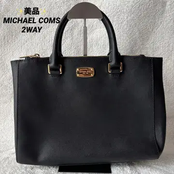 새상품급 MICHAEL COMS 마이클코어스 핸드백 가죽 2WAY